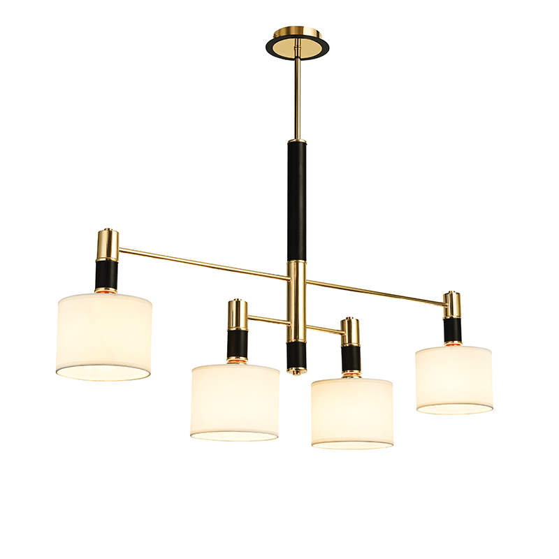 Φωτιστικό Οροφής Πολύφωτο Aca Mizar EG224P100BG Black/Gold