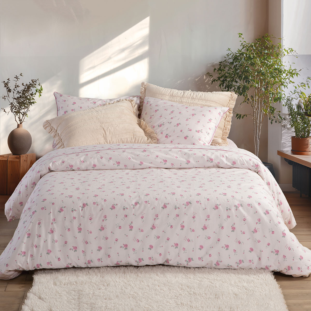 Παπλωματοθήκη Υπέρδιπλη (Σετ 240x230) Nef-Nef Homeware Serenity Loraley
