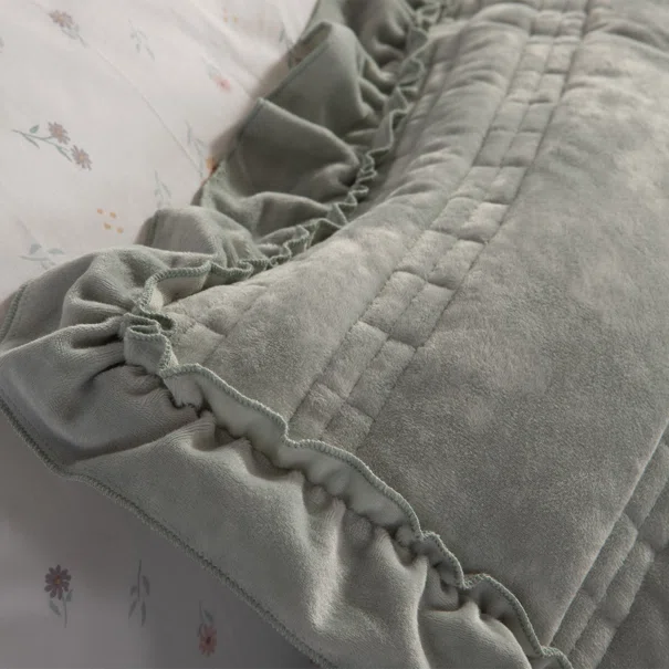 Ζεύγος Μαξιλαροθήκες (52x72) Nef-Nef Homeware Elements Sirion Mint Grey