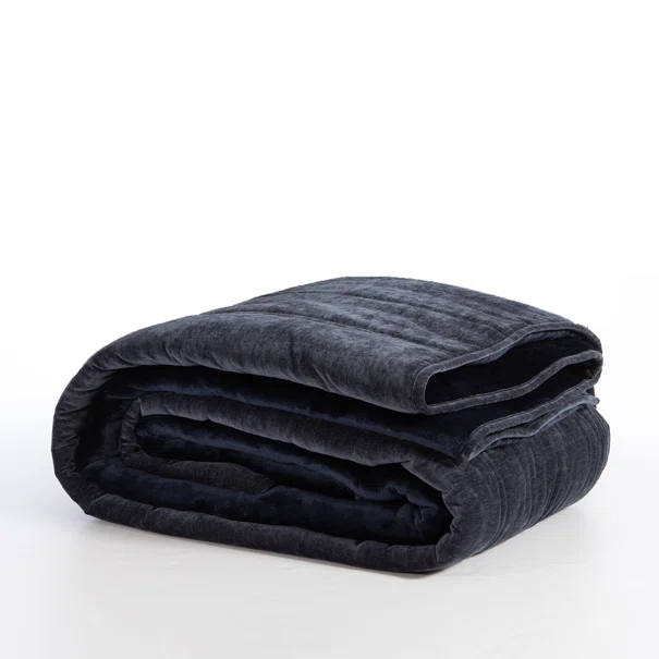 Κουβερτοπάπλωμα Υπέρδιπλο (240x220) Nef-Nef Homeware Premium Vania Blue/Black