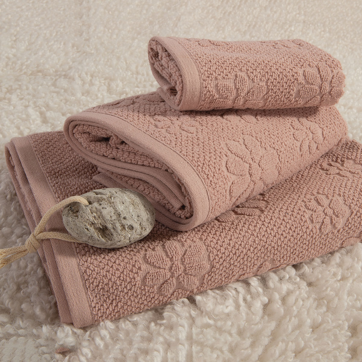 Πετσέτα Σώματος (70x140) Nef-Nef Homeware Premium Margot Pink 550gsm