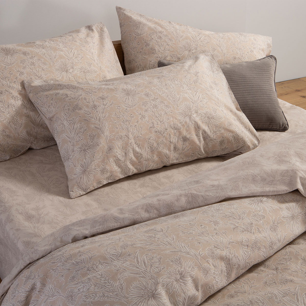 Σεντόνια Μονά (Σετ) Nef-Nef Homeware Smart Lucil Beige