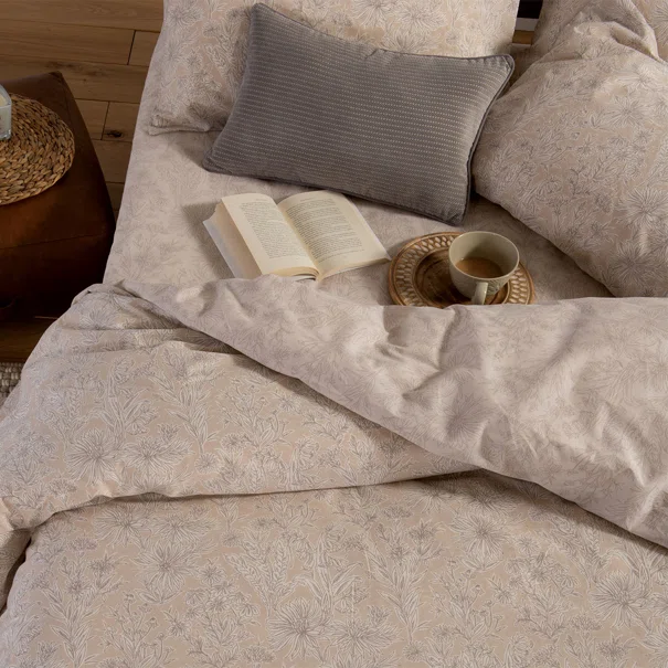 Σεντόνια King Size (Σετ) Nef-Nef Homeware Smart Lucil Beige