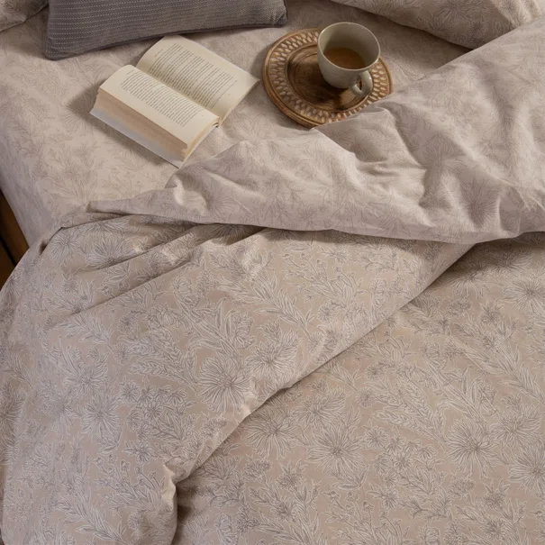 Σεντόνια King Size (Σετ) Nef-Nef Homeware Smart Lucil Beige