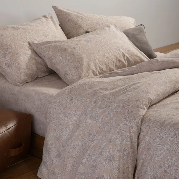 Παπλωματοθήκη Μονή (Σετ 170x240) 2 Όψεων Nef-Nef Homeware Smart Lucil Beige