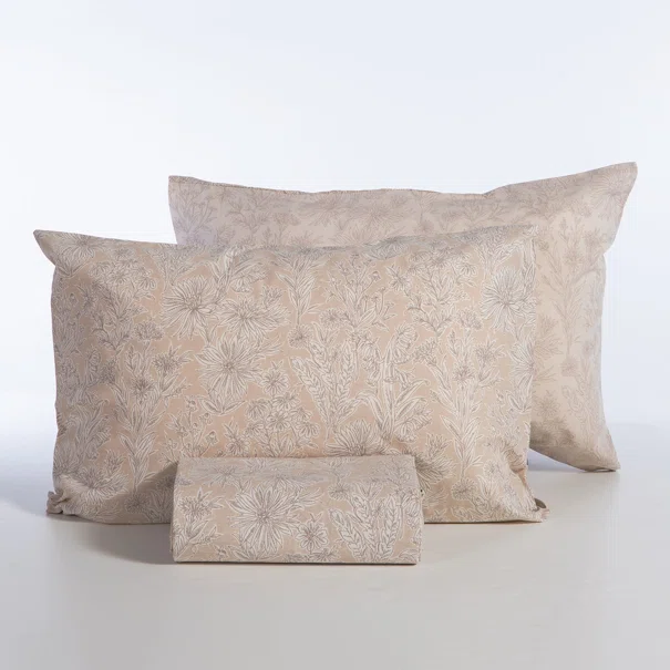 Παπλωματοθήκη Μονή (Σετ 170x240) 2 Όψεων Nef-Nef Homeware Smart Lucil Beige