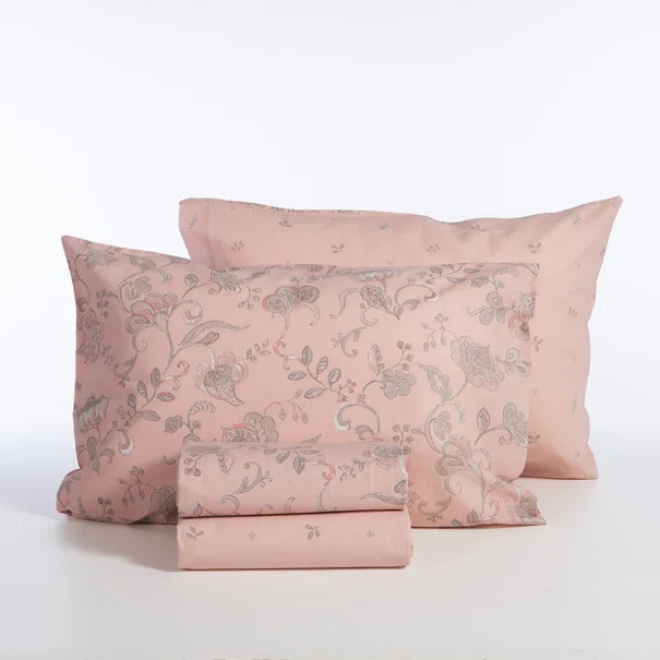 Σεντόνια Υπέρδιπλα (Σετ) Nef-Nef Homeware Smart Carena Pink
