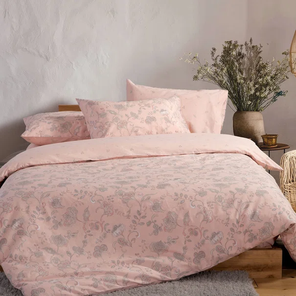 Παπλωματοθήκη Μονή (Σετ 170x240) 2 Όψεων Nef-Nef Homeware Smart Carena Pink