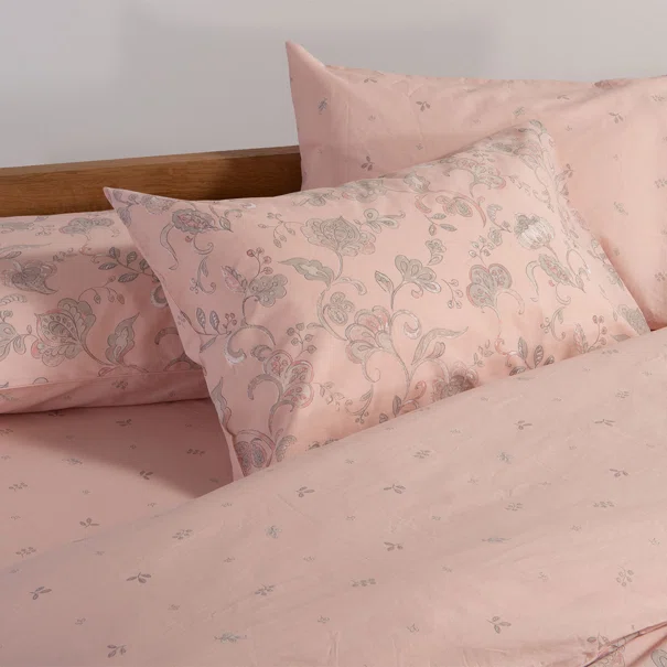 Παπλωματοθήκη Μονή (Σετ 170x240) 2 Όψεων Nef-Nef Homeware Smart Carena Pink