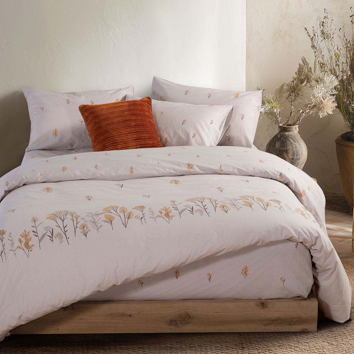Σεντόνια Μονά (Σετ) Nef-Nef Homeware Smart Fragesca Grey