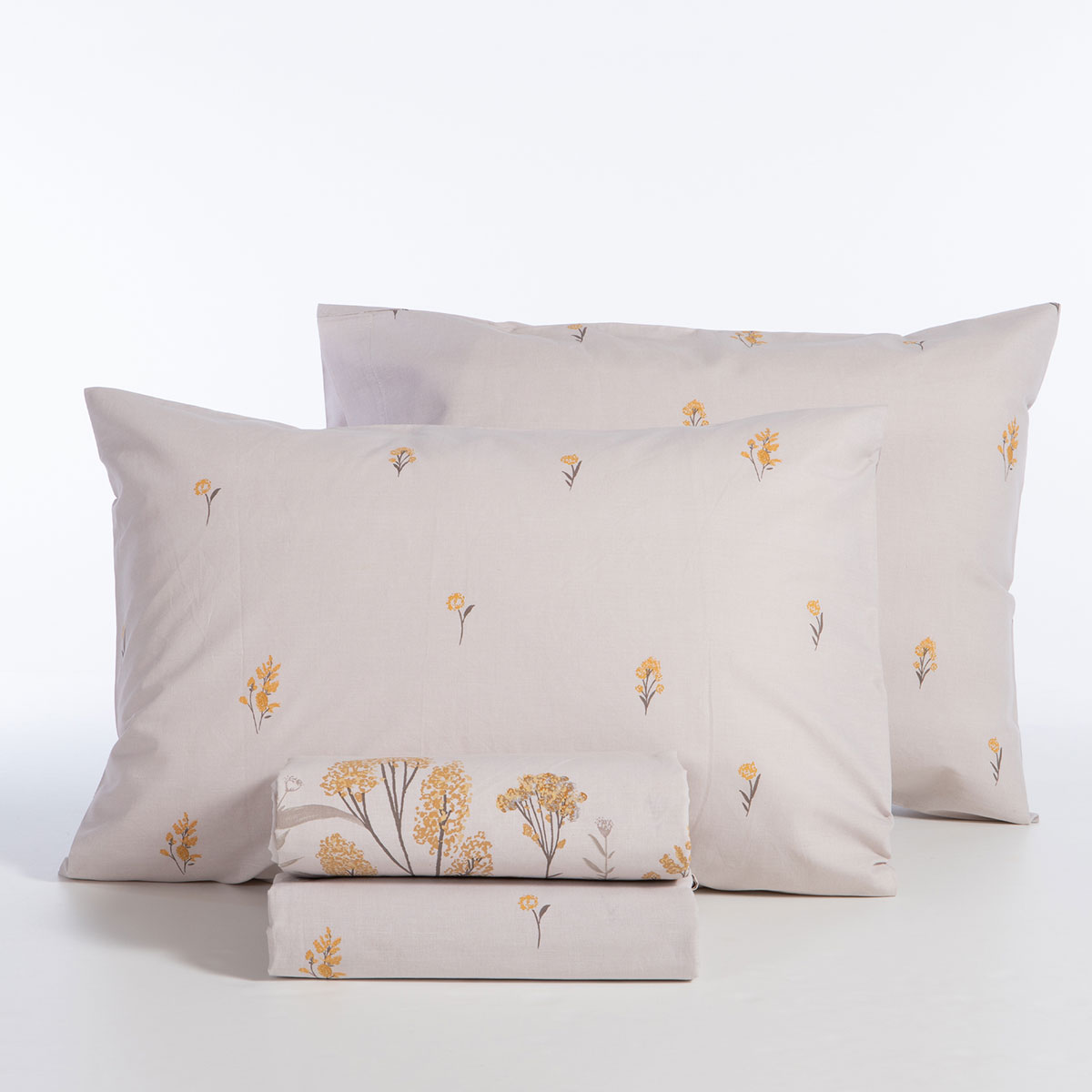 Σεντόνια Υπέρδιπλα (Σετ) Nef-Nef Homeware Smart Fragesca Grey Λευκά Είδη Κρεβατοκάμαρας Σετ Nef - Spitishop
