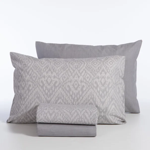 Σεντόνια Υπέρδιπλα (Σετ) Nef-Nef Homeware Smart Orion Grey
