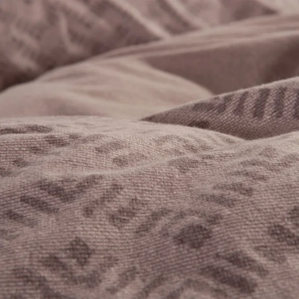 Φανελένια Σεντόνια Μονά (Σετ) Nef-Nef Homeware Flannel Otrando Mocca