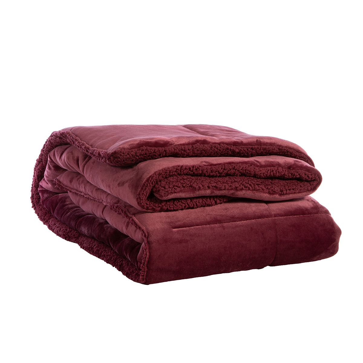 Κουβερτοπάπλωμα Μονό (160X220) Nef-Nef Homeware Singular Bordo Λευκά Είδη Κρεβατοκάμαρας Παπλώματα Κουβερτοπαπλώματα Nef - Spitishop