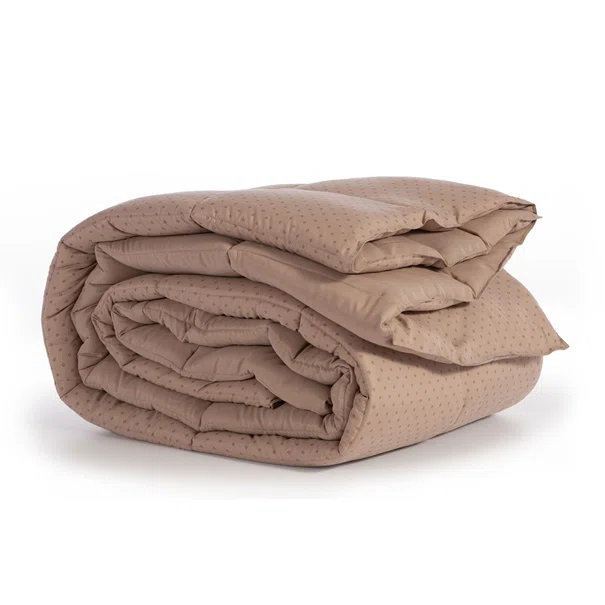 Πάπλωμα Υπέρδιπλο (220x240) 2 Όψεων Nef-Nef Homeware Colorfull Taupe