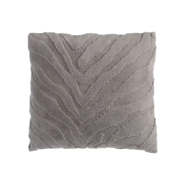 Διακοσμητικό Μαξιλάρι Fleece (45x45) Nef-Nef Homeware Berien Grey