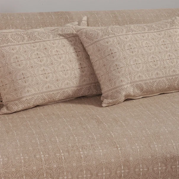 Ριχτάρι Καναπέ Τριθέσιου (170x300) Nef-Nef Homeware Jeneria Beige
