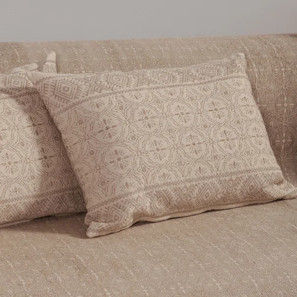 Διακοσμητικό Μαξιλάρι (40x55) Nef-Nef Homeware Jeneria Beige