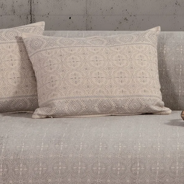Διακοσμητικό Μαξιλάρι (40x55) Nef-Nef Homeware Jeneria Grey