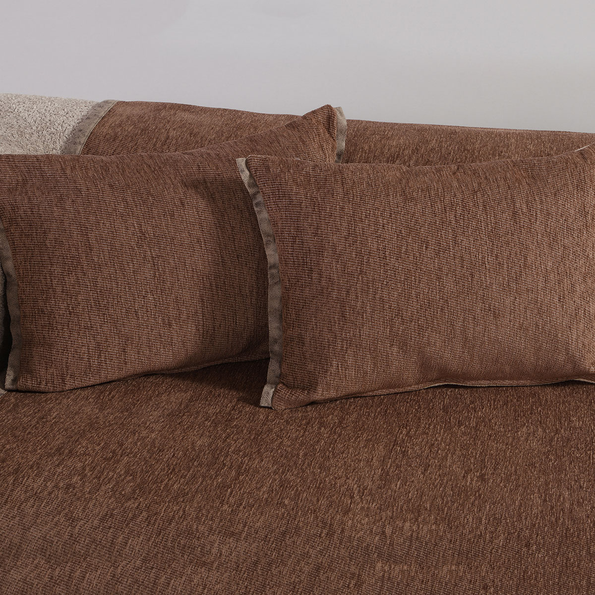 Διακοσμητικό Μαξιλάρι 2 Όψεων (40x55) Nef-Nef Homeware Tanger Brown/Ecru