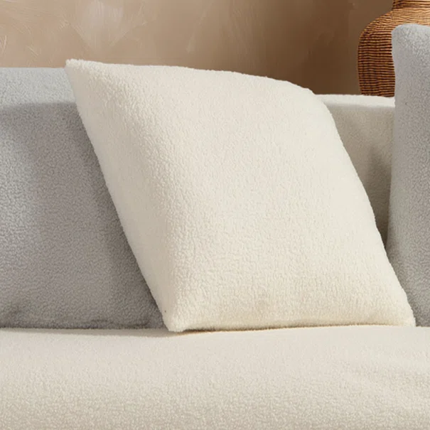 Διακοσμητικό Μαξιλάρι Μπουκλέ (50x50) Nef-Nef Homeware Breda Ecru