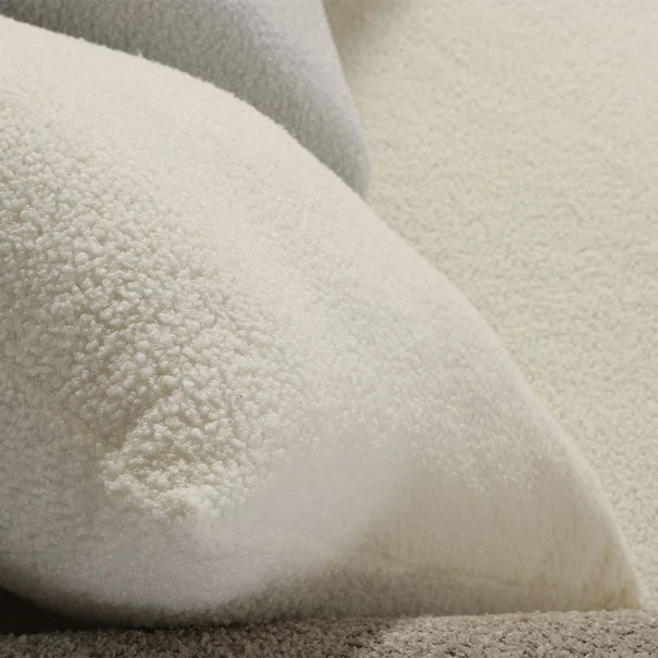 Διακοσμητικό Μαξιλάρι Μπουκλέ (50x50) Nef-Nef Homeware Breda Ecru