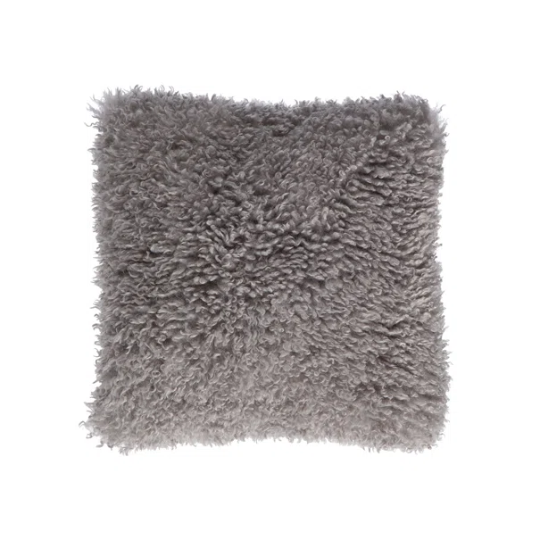 Διακοσμητικό Μαξιλάρι Γούνινο (45x45) Nef-Nef Homeware Oscar Grey