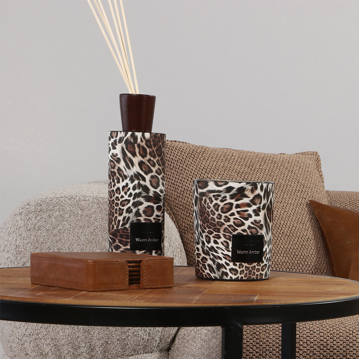Αρωματικό Χώρου 400Ml με Στικς Nef-Nef Homeware Warm Amber Διακόσμηση Αρωματικά - Diffuser Spitishop