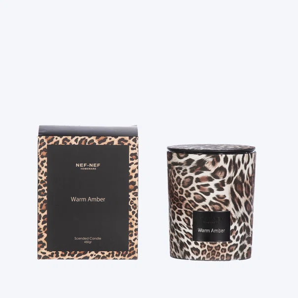 Κερί Αρωματικό 450gr Nef-Nef Homeware Warm Amber