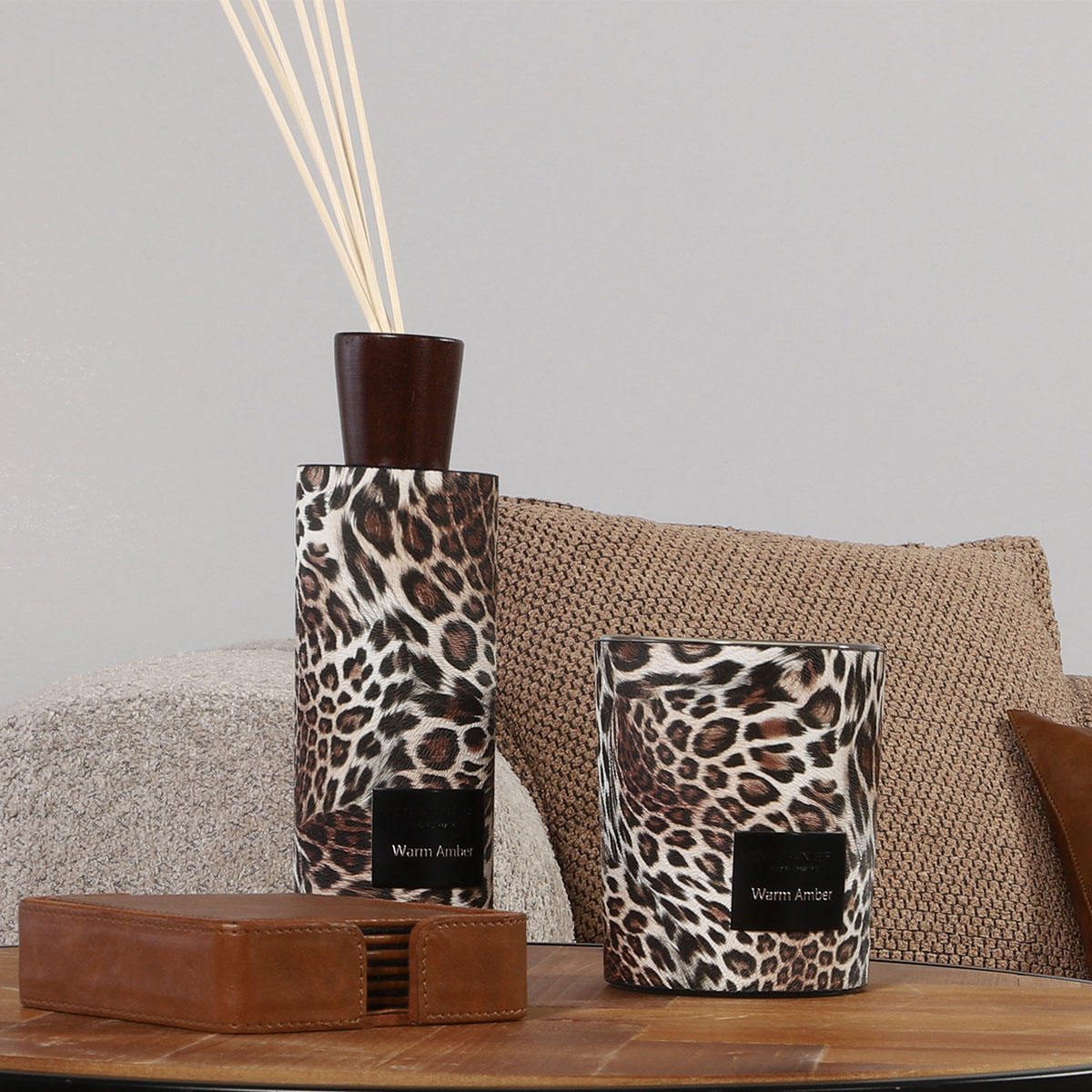 Κερί Αρωματικό 450Gr Nef-Nef Homeware Warm Amber Διακόσμηση Αρωματικά Χώρου - Diffuser Κεριά Spitishop