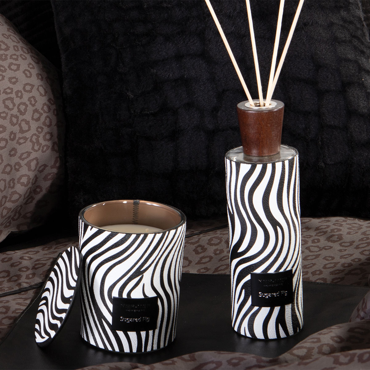 Κερί Αρωματικό 450Gr Nef-Nef Homeware Sugared Fig Διακόσμηση Αρωματικά Χώρου - Diffuser Κεριά Spitishop