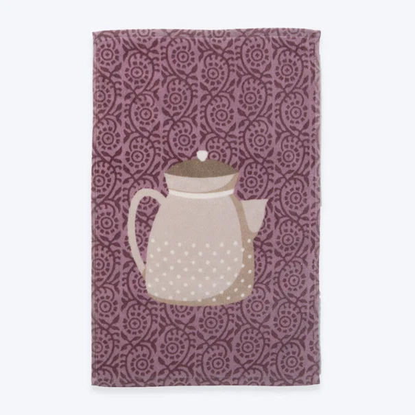 Πετσέτα Κουζίνας (40x60) Nef-Nef Homeware Teapot Mauve