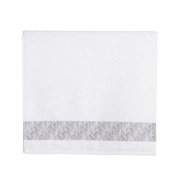 Πετσέτα Προσώπου (50x90) Nef-Nef Homeware Premium Depreo White 500gsm