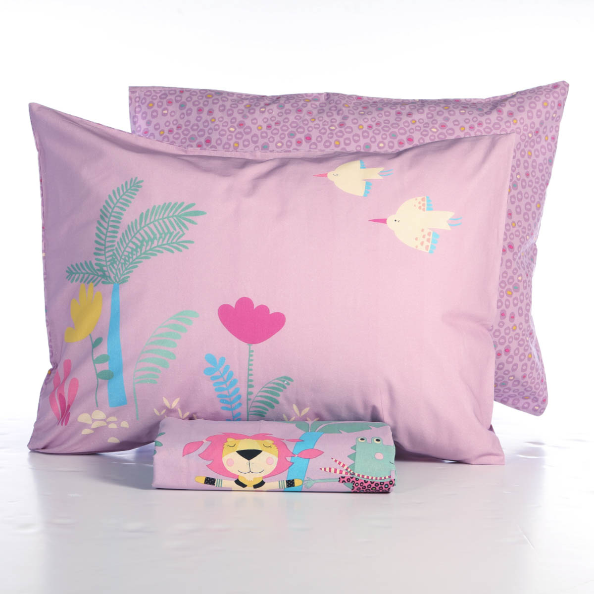 Παπλωματοθήκη Μονή (Σετ 160x240) 2 Όψεων Nef-Nef Homeware Junior Roller Friends