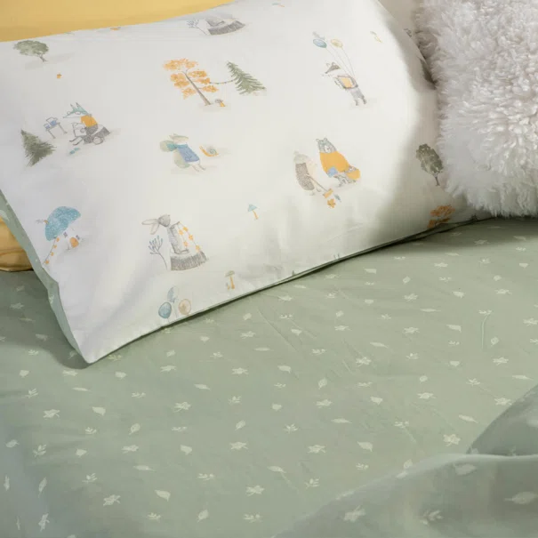 Σεντόνια Μονά (170x260) Nef-Nef Homeware Junior Woodland Party