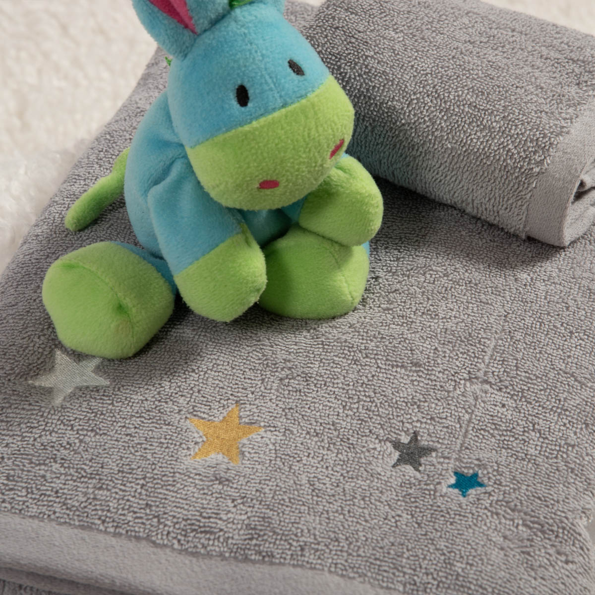 Παιδικές Πετσέτες (Σετ 2Τμχ) Nef-Nef Homeware Junior Stars Above 420Gsm Βρεφικά Προίκα Μωρού - Βρεφικές Spitishop