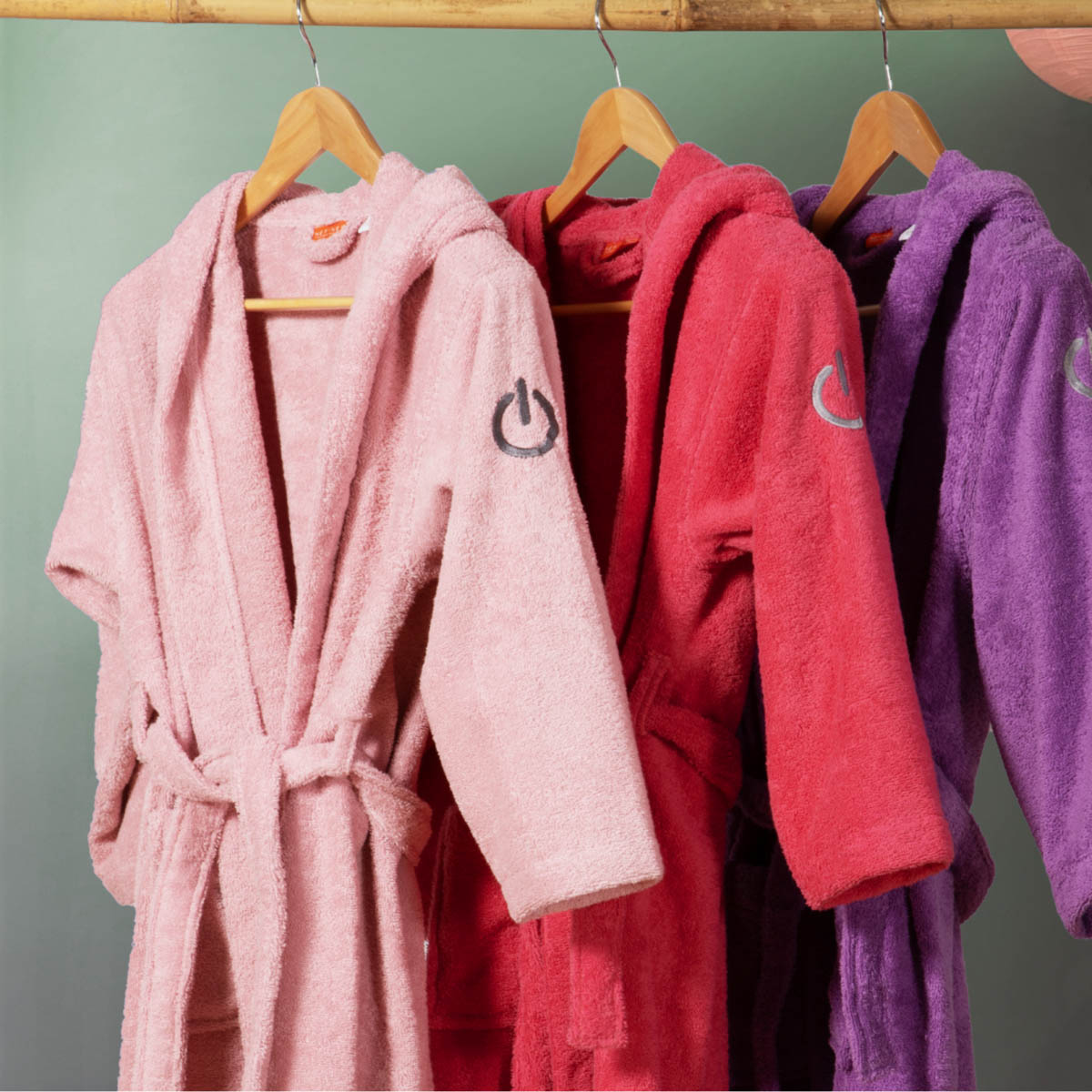 Παιδικό Μπουρνούζι Nef-Nef Homeware Junior Color Kids Pink