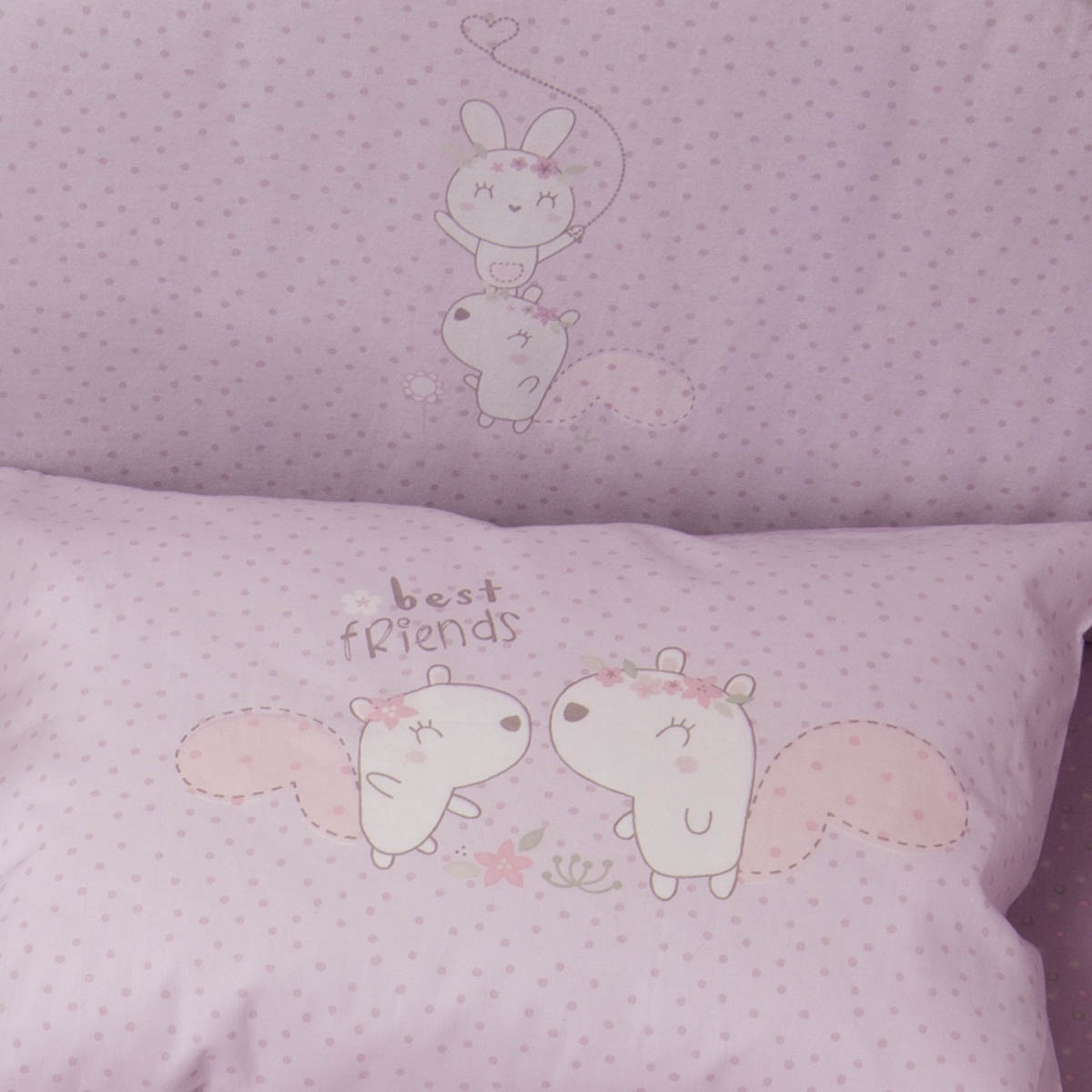 Πάντα Κούνιας (187X40) Nef-Nef Homeware Baby Best Friends Βρεφικά Προίκα Μωρού Πάντες Βρεφικές Spitishop