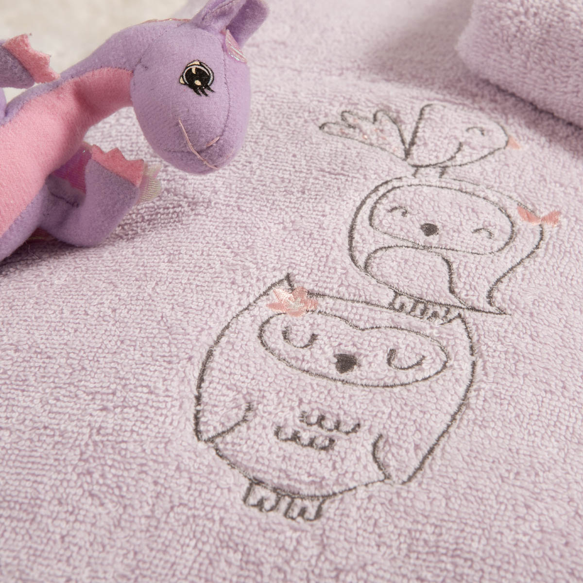 Παιδικές Πετσέτες (Σετ 2Τμχ) Nef-Nef Homeware Baby Best Friends 420Gsm Βρεφικά Προίκα Μωρού - Βρεφικές Spitishop