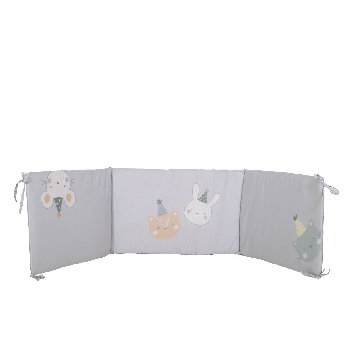 Πάντα Κούνιας (187X40) Nef-Nef Homeware Baby Special Party Blue Βρεφικά Προίκα Μωρού Πάντες Βρεφικές Spitishop