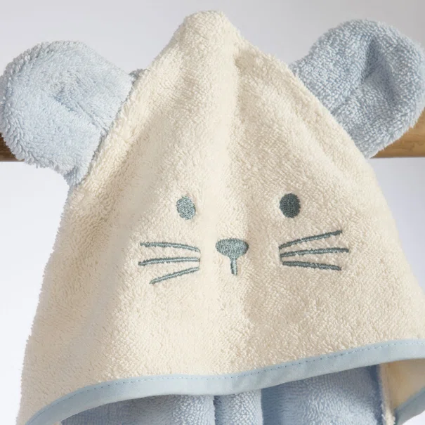 Βρεφική Κάπα (75x75) Nef-Nef Homeware Baby Special Party Blue