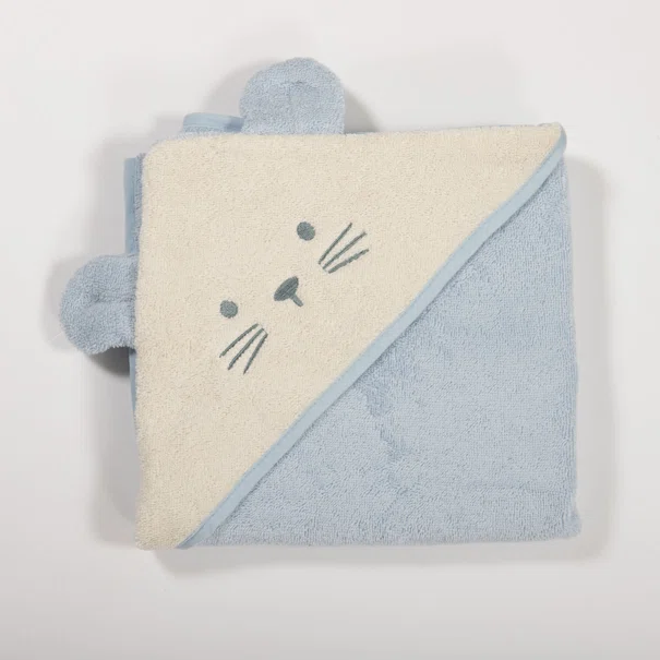 Βρεφική Κάπα (75x75) Nef-Nef Homeware Baby Special Party Blue
