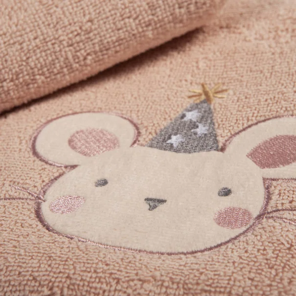 Παιδικές Πετσέτες (Σετ 2τμχ) Nef-Nef Homeware Baby Special Party Pink 420gsm