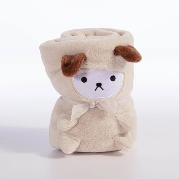Κουβέρτα Fleece Αγκαλιάς (80x110) Nef-Nef Homeware Baby Lovely Sheep Ecru