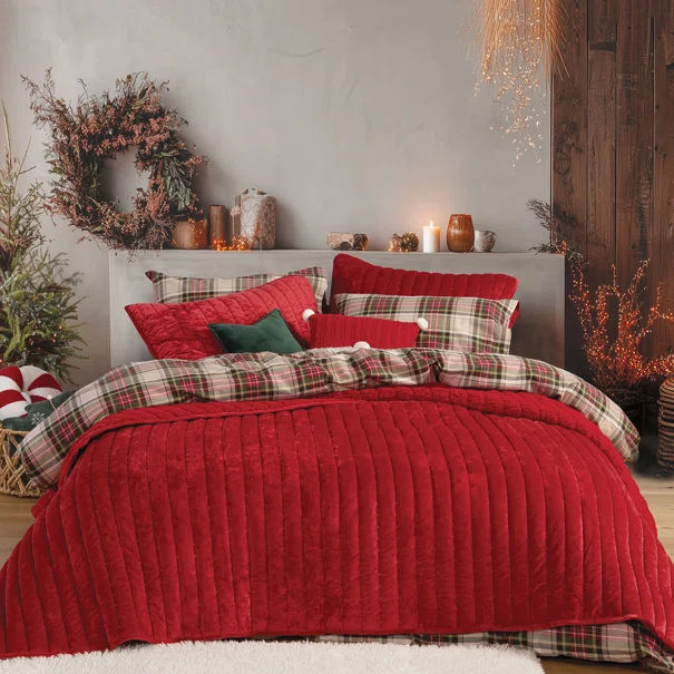 Κουβερτοπάπλωμα Υπέρδιπλο (220x240) Nef-Nef Homeware Sweet Christmas