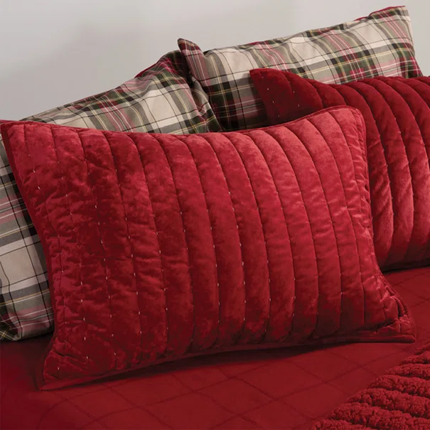 Ζεύγος Μαξιλαροθήκες Καπιτονέ (52x72) Nef-Nef Homeware Sweet Christmas