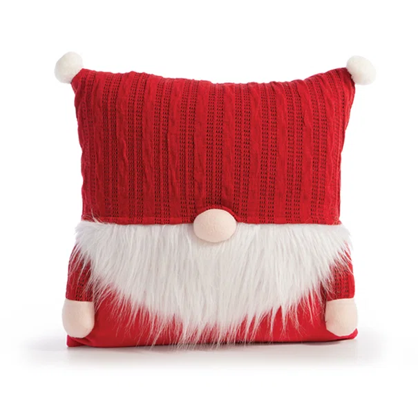 Χριστουγεννιάτικη Μαξιλαροθήκη (40x40) Nef-Nef Homeware Gnome Beard