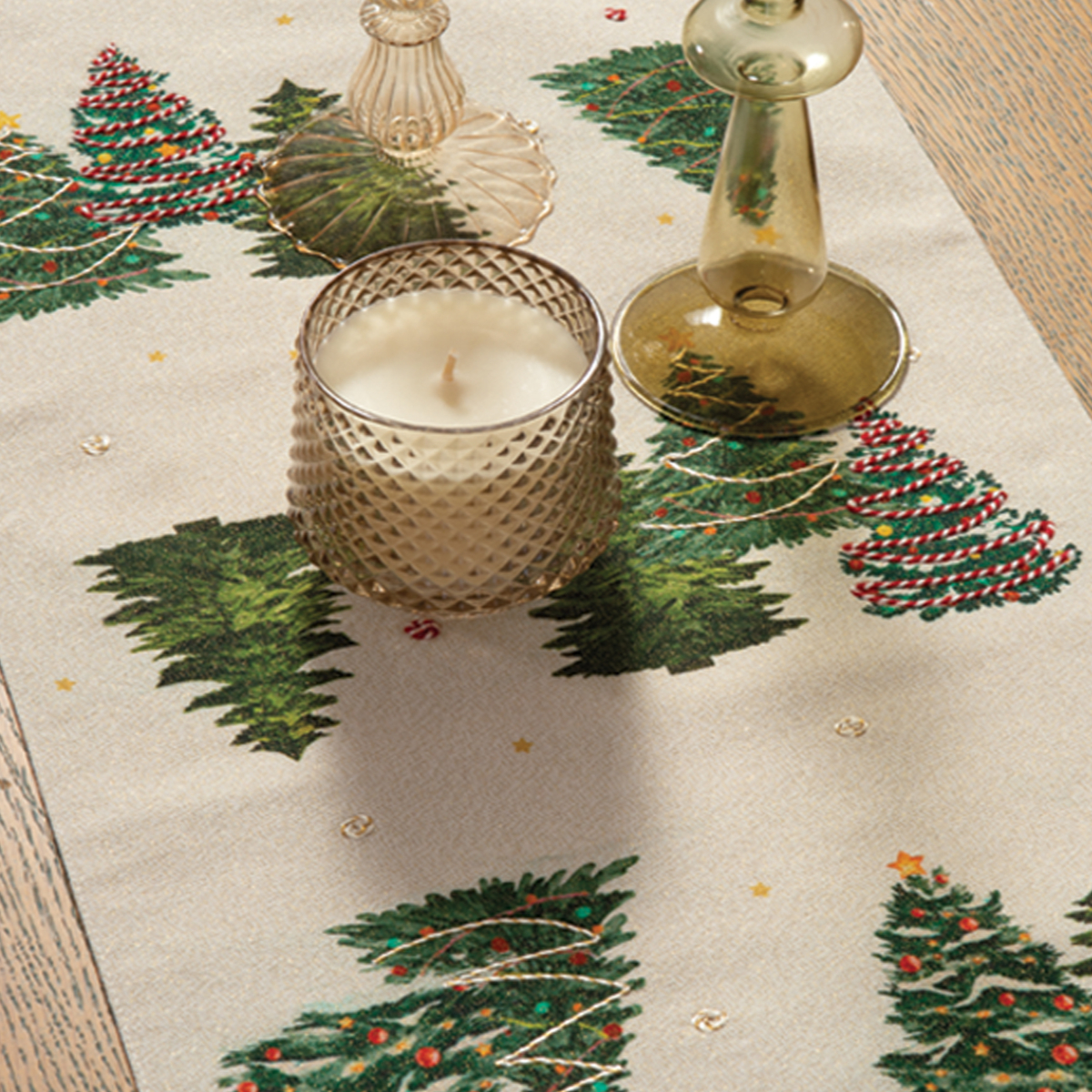 Χριστουγεννιάτικη Τραβέρσα (33X150) Nef-Nef Homeware Happy Holiday Χριστουγεννιάτικα Χριστουγεννιάτικες Τραβέρσες Spitishop
