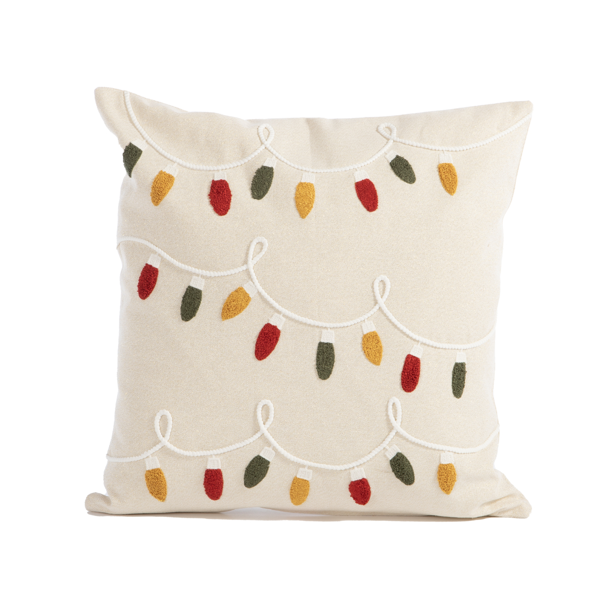 Χριστουγεννιάτικο Μαξιλάρι (45X45) Nef-Nef Homeware Happy Holiday Lights Χριστουγεννιάτικα Μαξιλάρια Spitishop