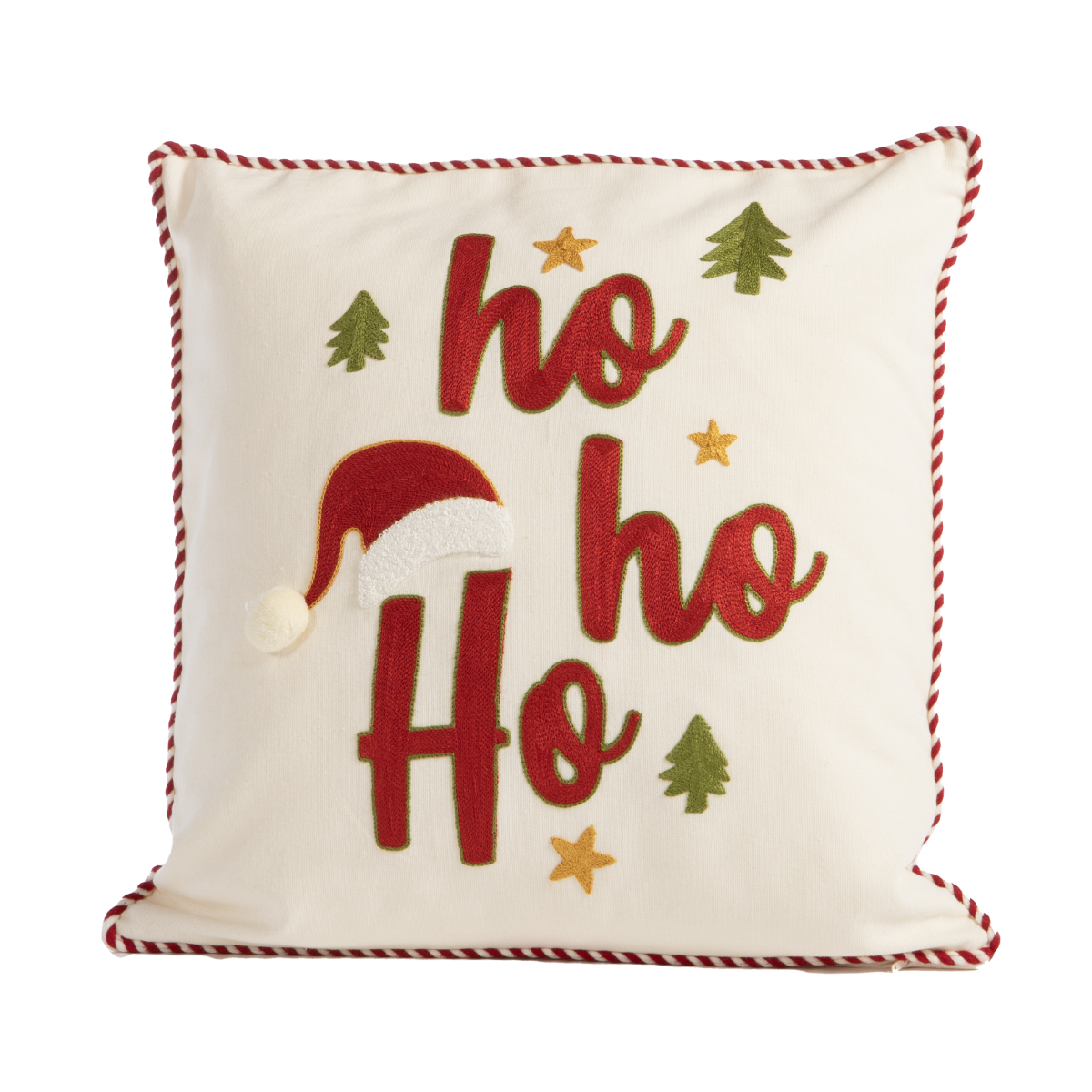 Χριστουγεννιάτικο Μαξιλάρι (45X45) Nef-Nef Homeware White Christmas Χριστουγεννιάτικα Μαξιλάρια Spitishop